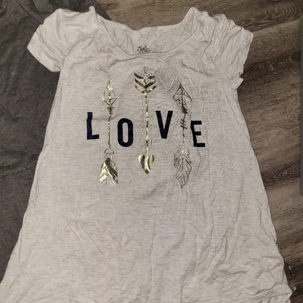 Girls 3 Piece Lot. Size 8 Justice & boutique